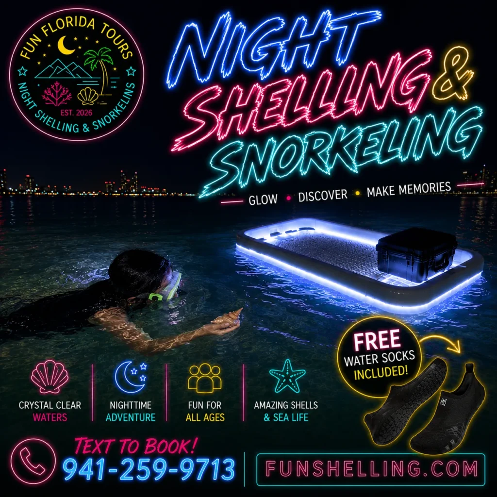 Sarasota Shelling Snorkeling Tour